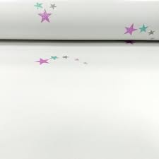 Wayfair.com has been visited by 1m+ users in the past month Holden Shooting Stars Pattern Childrens Wallpaper Glitter Star Motif Kids 12591 Pink I Want Wallpaper