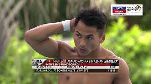 Malaysia's ahmad amsyar azman struggled during the preliminary round monday. Azman Ahmad Co Kl2017 Hadiah Paling Bermakna Amsyar Lain Lain Sukan Ahmad Amsyar Azman At Fina Spoonga