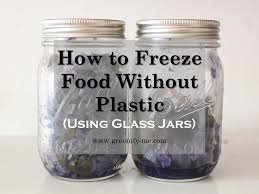 Freeze Food Without Plastic Frozen Food Glass Jars Jar