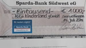 Flatrate monatlich kündbar nach einem jahr. Landkreis Saarlouis Sparda Bank Sudwest Eg Uberreicht Spende An Kita Kinderland Des Landkreises Saarlouis