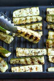 Lemon Italian Herbed Grilled Zucchini Recipe Grilled Zucchini Vegan Squash Recipes Zucchini