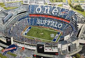 Baltimore ravens (bills stadium), 8:15 p.m. Buffalo Bills Ralph Wilson Stadium Limited Edition Pen And Ink And Watercolor Art Print By John Stoeckley Reflections