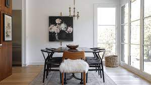Table shape table placement chairs bar. 15 Modern Dining Room Ideas