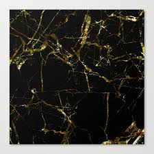 First of all, you need to think of black as being the main color and gold being just an accent lighting fixtures with gold accents are also an elegant option on their own. Golden Marble Black And Gold Marble Pattern Textured Design Canvas Print By Printpix Society6
