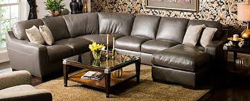Carpenter Contemporary Leather Living Room Collection Design Tips Ideas Raymour And Flan Living Room Chairs Living Room Leather Living Room Design Orange