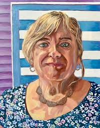 Commission: Barbara Wichmann portrait in oils