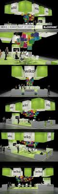 Blickfang Designkonzept Fur Wiko Construct It Essen Messestand Messebau Design Messebau Messestand Design Messedesign