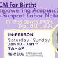 TCM for Birth: Empowering Acupuncturists to event image