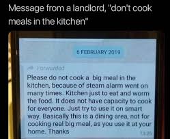 I can silence it temporarily by pressing smoke alarms all also come with a little shower cap looking thing for putting over the alarm during from a person who has lost someone in a house fire where the smoke detectors weren't working. You Pay For Rent But That Doesn T Mean You Can Use The Kitchen Choosingbeggars
