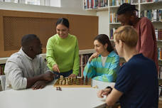Summer Reading - Chess at the Library