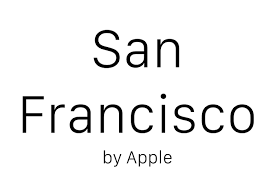 San francisco フォント