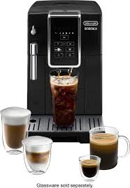 This is a review of the delonghi magnifica espresso machines. Customer Reviews De Longhi Dinamica Espresso Machine With 15 Bars Of Pressure And Milk Frother Black Stainless Ecam35020b Best Buy