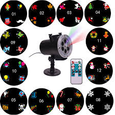 Us 34 45 Led Stage Light Waterproof Projection Lamp Outdoors Projector 12card Remote Control Light Home Decor From Home And Garden On Banggood Com