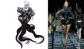 Lucio Palmieri dresses up Disney's vamps in Dolce & Gabbana