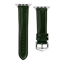 Leather, silicone, stainless steel, nylon watch bands. Buy Owill Replacement Leather Knitting Edge Watch Bracelet Strap Band For Apple Watch Series 1 2 3 38mm Band Length 120 75mm Green In Cheap Price On Alibaba Com