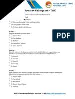 Naskah Soal 2 Cpns 2017 1 Pdf
