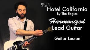 Hotel california (eray gumus remix) eagles. Hotel California By The Eagles Harmonized Lead Tutorial Garret S Guitar Lessons