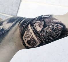 Top 47 Police Tattoo Ideas 2020 Inspiration Guide