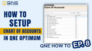 Qne business solutions for client. Qne Video Tutorial No 08 How To Setup Chart Of Accounts In Qne Optimum Youtube