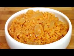 Grains , rice , spanish cuisine. Mexican Style Rice Fluffy Mexican Rice Recipe Youtube