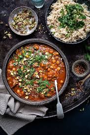 This Aromatic Moroccan Lamb Tagine Is Easy To Make In Your Instant Pot Slow Cooker Or Stovetop Lamb Tagine Slow Cooker Lamb Tagine Recipe Moroccan Lamb Tagine