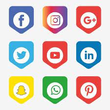 Social Media Icons Set Logo Vector Illustrator Social Icons Logo Icons Media Icons Png And Vector With Transparent Background For Free Download Social Media Icons Logo Design Free Templates Media Icon
