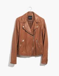 Women S Washed Leather Motorcycle Jacket Madewell Leather Jacket Washed Leather Moto Jacket Leather Jackets Women