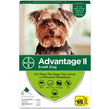 Advantage Ii 6pk Dog 3 10 Lbs