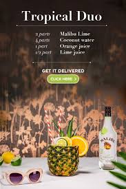 It Takes Two Pineapple Cocktail Paradise The Playful Tropical Duo Cocktail Is Perfect For Spring Time Sipping With A Drinks Frozen Drinks Pineapple Cocktail