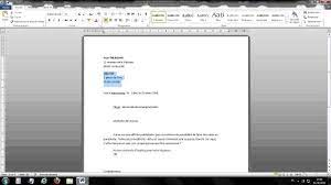 Les normes afnor constituent des standards parfois légalement obligatoires pour les entreprises, les administrations ou les associations. Tuto Mettre En Forme Une Lettre Word 2010 Youtube
