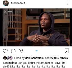 Booking & adverts, strictly to email: Fans Blast Tundeednut For Trying To Correct Wizkid Grammar Like See Reactions Celebrities Nigeria