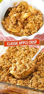 Old Fashioned Easy Apple Crisp Recipe The Best Apple Crisp Recipe Apple Crisp Easy Easy Apple Crisp Recipe Apple Crisp Recipes