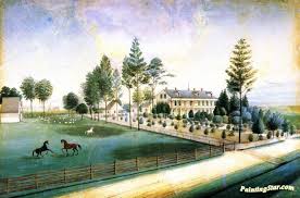 Manchac Artwork By Marie Adrien Persac Oil Painting & Art Prints On Canvas  For Sale