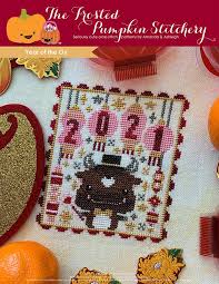 Embellishments are also sold separately (unless the description says they are included). Year Of The Ox Cross Stitch Pattern The Frosted Pumpkin Stitchery