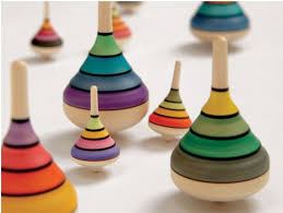 Wooden Spinning Tops These Mader Tops Are Handcrafted In Austria From A Variety Of Woods Native To Europe Each Top Is Ma Wooden Toys Beautiful Toys Wood Toys
