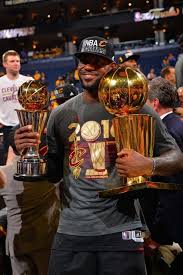 Lebron James Mvp And Nba Championship Trophy In 2020 Cleveland Cavaliers Basketball King Lebron James Cavaliers Nba