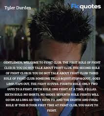 I don't want to die without any scars. Tyler Durden Quotes Fight Club