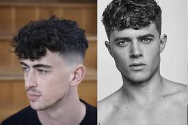Create a deep part to one side and either pin or braid a narrow section of hair. 50 Curly Haircuts Hairstyle Tips For Men Man Of Many