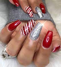 Christmas Nail Art Ideas Classic Easy Fun Christmas Nail Art Ideas Xmas Nails Cute Christmas Nails Christmas Nails Acrylic