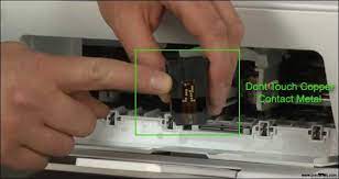 The contacts on the back side of the cartridge you must get the printer to recognize the cartridge as new. Fix Hp Printer That Does Not Recognize New Cartridge