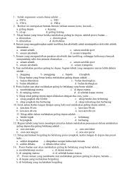 (1) pejalan kaki berhak atas ketersediaan fasilitas pendukung yang berupa trotoar, tempat penyeberangan, dan fasilitas lain. 200 Soal Senam Lantai