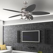 In this contemporary apartment corridor, the chandelier, fan and false ceiling (with recessed lights on the perimeters) come collectively to make a stunning combination. Ceiling Fan Design For Living Room 4 Light Ceiling Fan