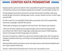 Contoh Kata Pengantar Buku Buku Tulisan Tuhan
