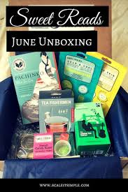 Sweet Reads July Unboxing Scaleitsimple Book Subscription Box Book Subscription London Tea