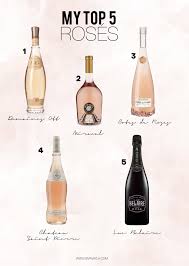 Top 5 Roses Sivan Ayla Wine Drinks Best Rose Wine Rose Wine Pairing