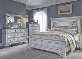 Abbey Park Panel Bed In Antique White Finish By Liberty Furniture 520 Br Qpb King Size Bedroom Sets Liberty Furniture White Panel Bedroom Set