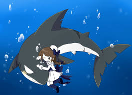 My Great Shark By Http Kairitheevee Deviantart Com Blue Sea Rpg Horror Games Sea Witch
