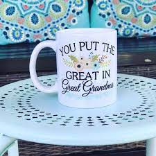 The woodgrain finish and elegant vase shape mean this diffuser is both beautiful and functional. Great Grandma Gift Great Grandmother You Put The Great In Etsy In 2021 Great Grandma Gifts Grandma Mug Gifts For Grandparents