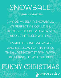 Funny Christmas Poems Short List Of The Best Funny Christmas Poems Christmas Quotes Funny Christmas Lyrics