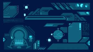 Vector Hud Elements Complete Visiting Short An Animated Short By Louis Du Mont Futuristic Design Interface Design Animation Reference